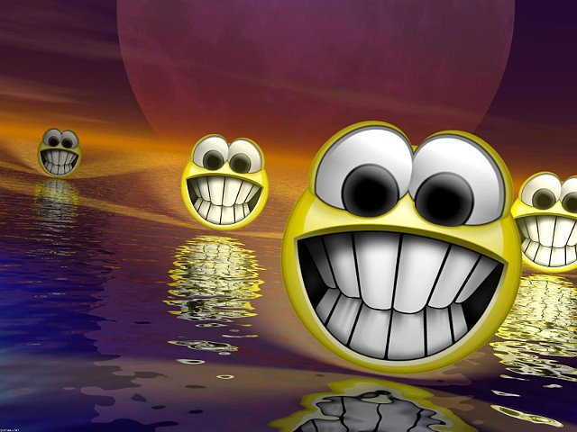 Cool - 3D Effects Wallpapers Grinnight VERY DIFFERENT - Wallpaper 1600x1200